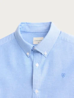 Alvaro Moreno Oxford|CAMISA OXFORD SOLID Azul