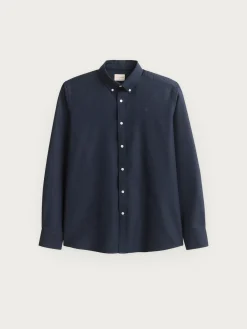 Alvaro Moreno Oxford|CAMISA OXFORD SOLID Azul Marino