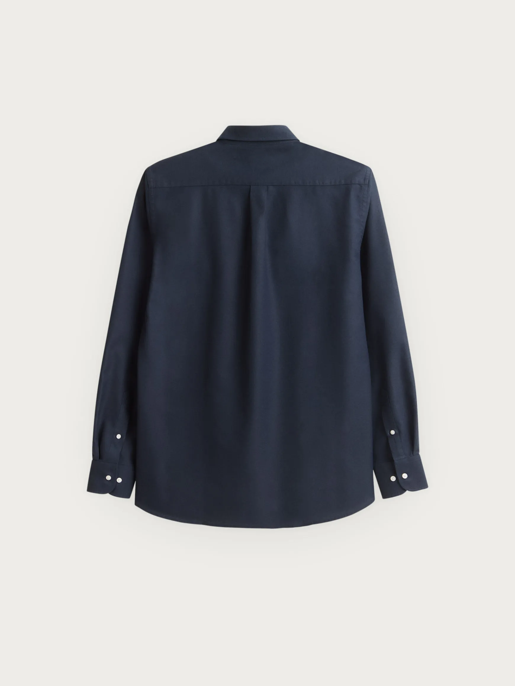 Alvaro Moreno Oxford|CAMISA OXFORD SOLID Azul Marino