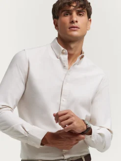 Alvaro Moreno Oxford|CAMISA OXFORD SOLID Beige