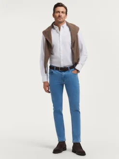 Alvaro Moreno Oxford|CAMISA OXFORD SOLID Blanco