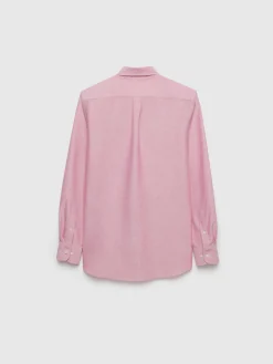 Alvaro Moreno Oxford|CAMISA OXFORD SOLID Burdeos