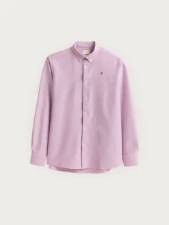 Alvaro Moreno Oxford|CAMISA OXFORD SOLID Burdeos