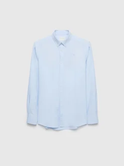 Alvaro Moreno Oxford|CAMISA OXFORD SOLID Celeste