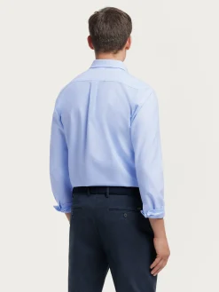 Alvaro Moreno Oxford|CAMISA OXFORD SOLID Celeste