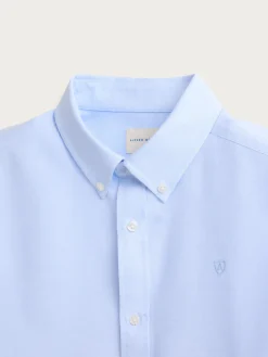 Alvaro Moreno Oxford|CAMISA OXFORD SOLID Celeste