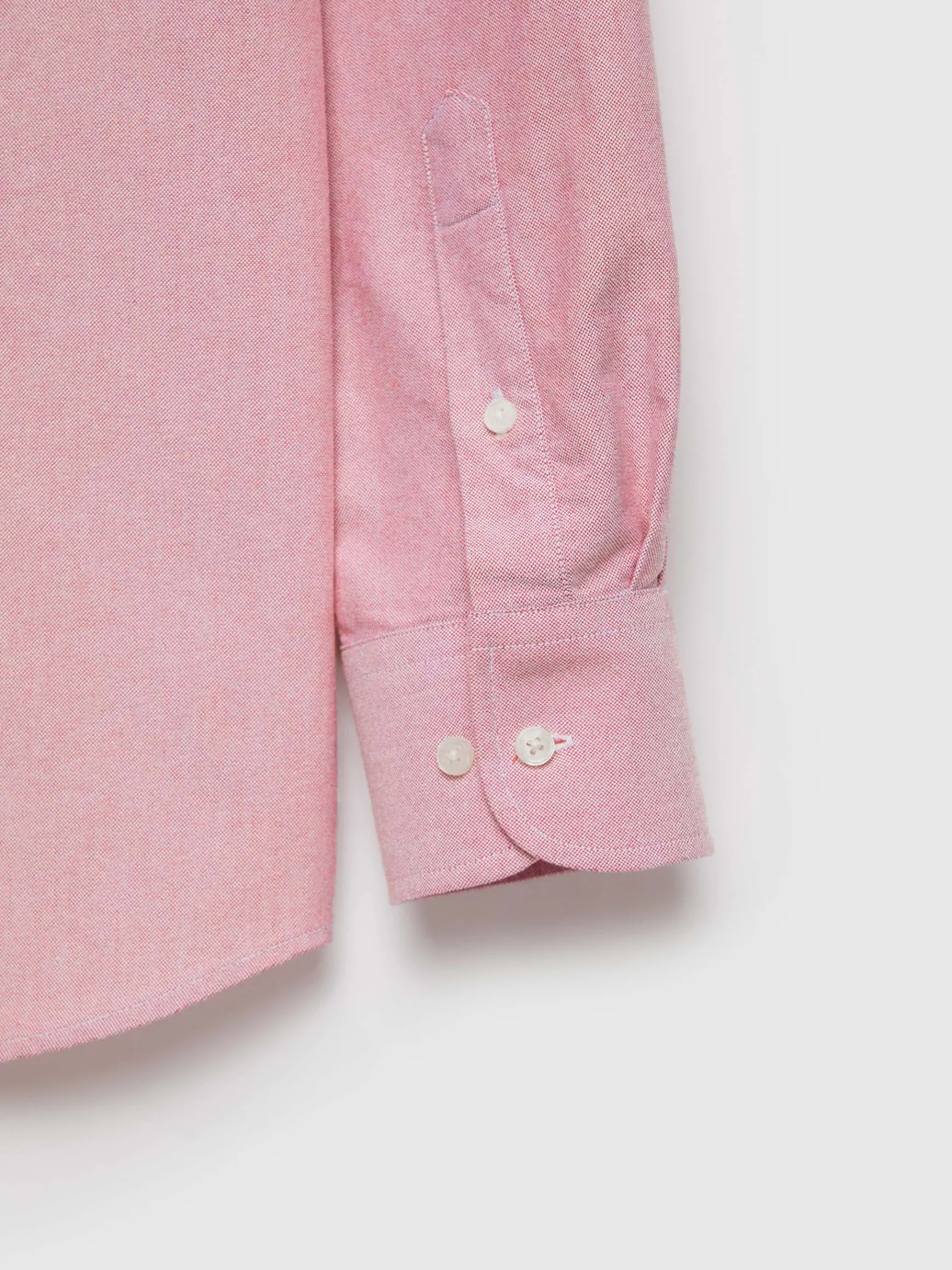 Alvaro Moreno Oxford|CAMISA OXFORD SOLID Coral