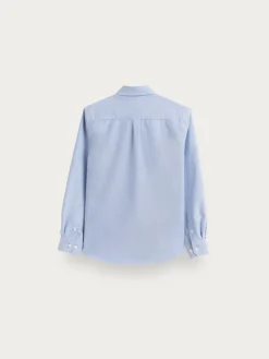 Alvaro Moreno Camisas|CAMISA OXFORD SOLID KIDS Azul