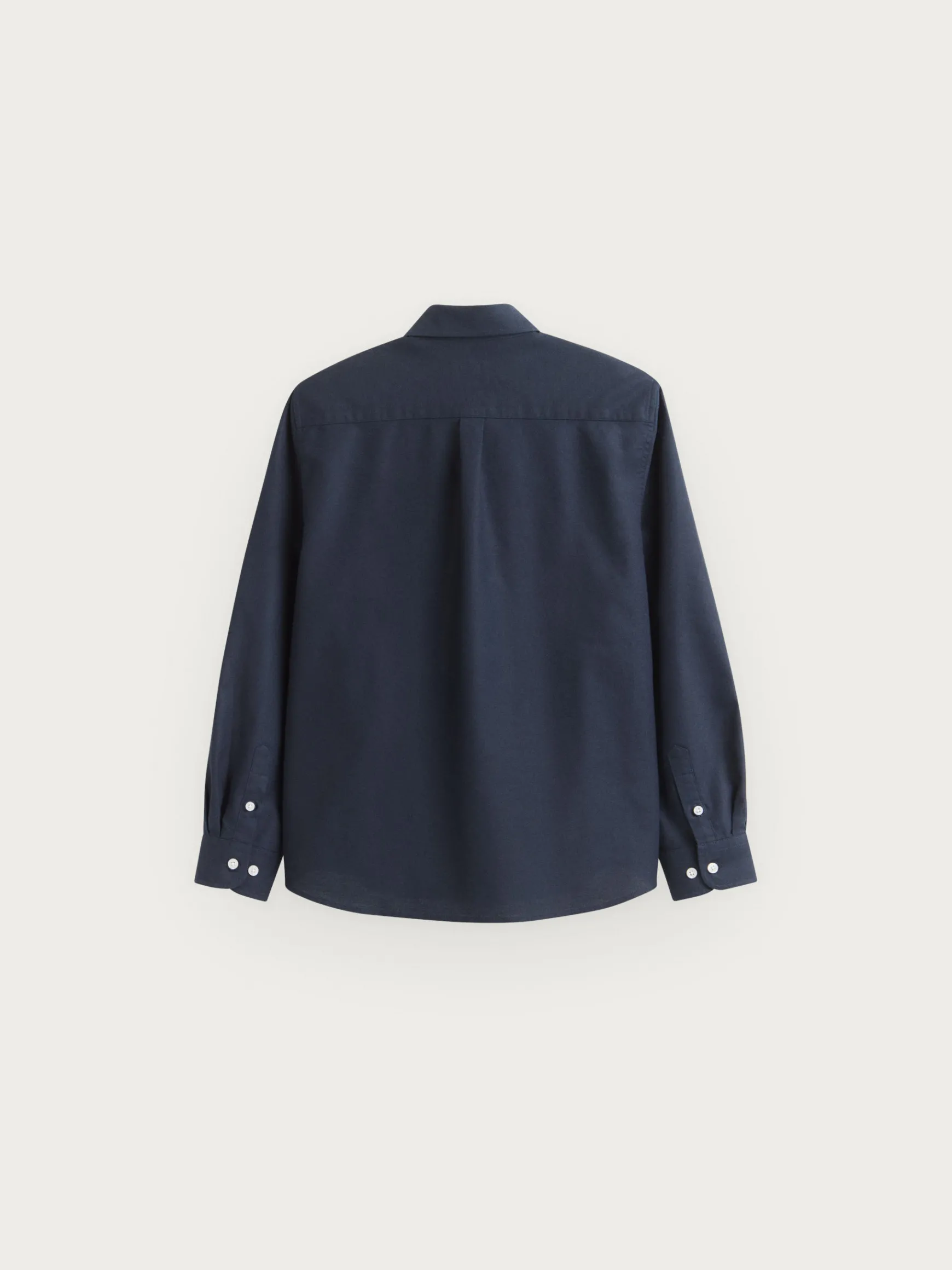 Alvaro Moreno Camisas|CAMISA OXFORD SOLID KIDS Azul Marino