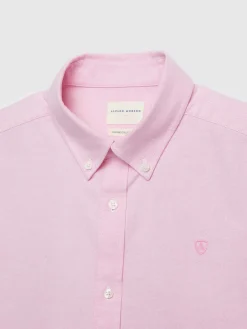 Alvaro Moreno Oxford|CAMISA OXFORD SOLID Rosa