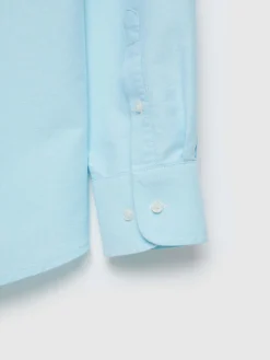 Alvaro Moreno Oxford|CAMISA OXFORD SOLID Verde Agua