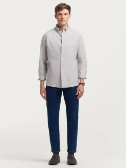 Alvaro Moreno Oxford|CAMISA OXFORD SOLID Verde