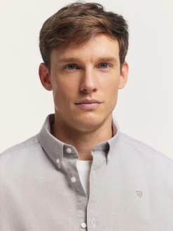 Alvaro Moreno Oxford|CAMISA OXFORD SOLID Verde