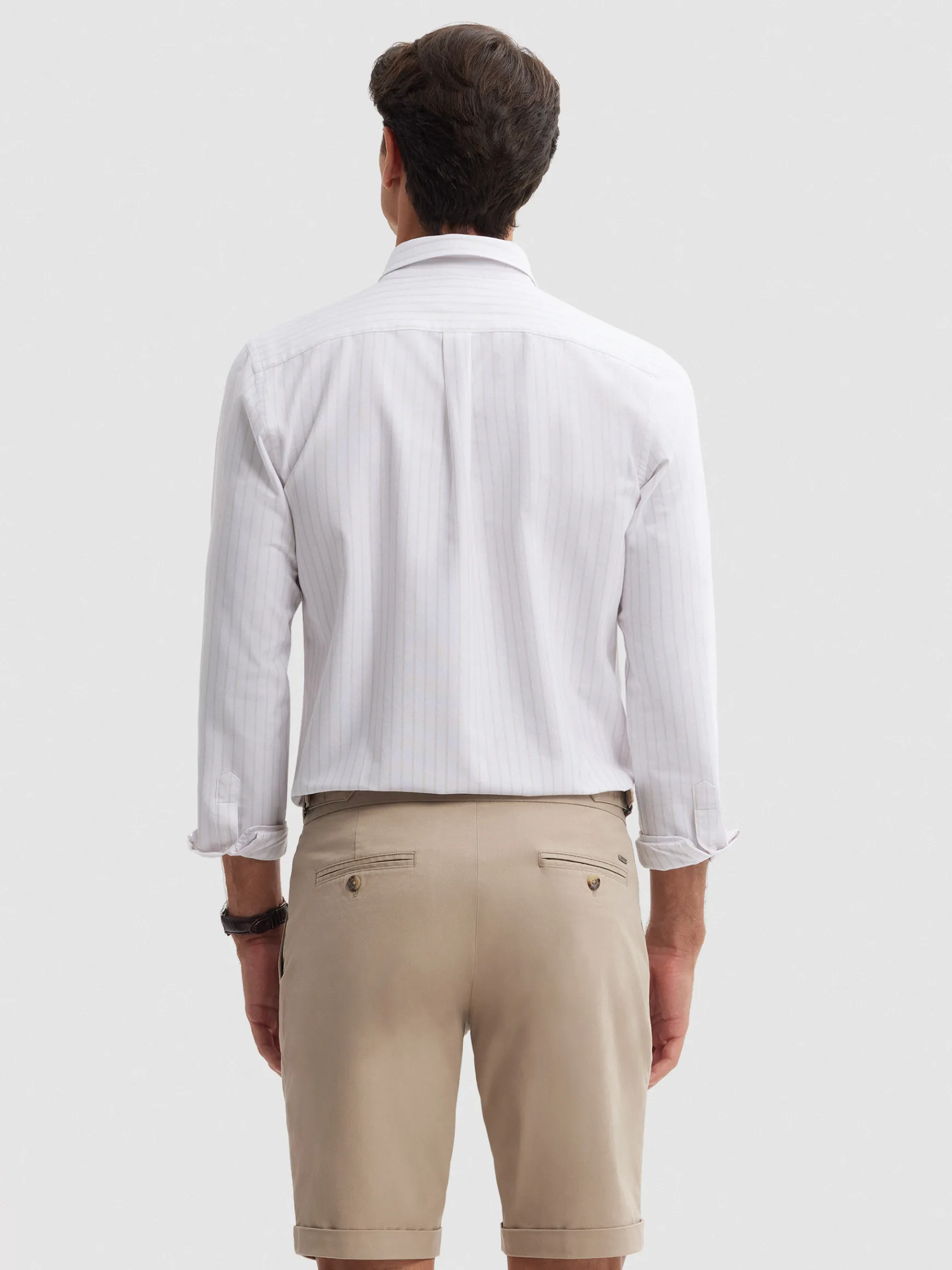 Alvaro Moreno Oxford|CAMISA OXFORD SUNNY Beige