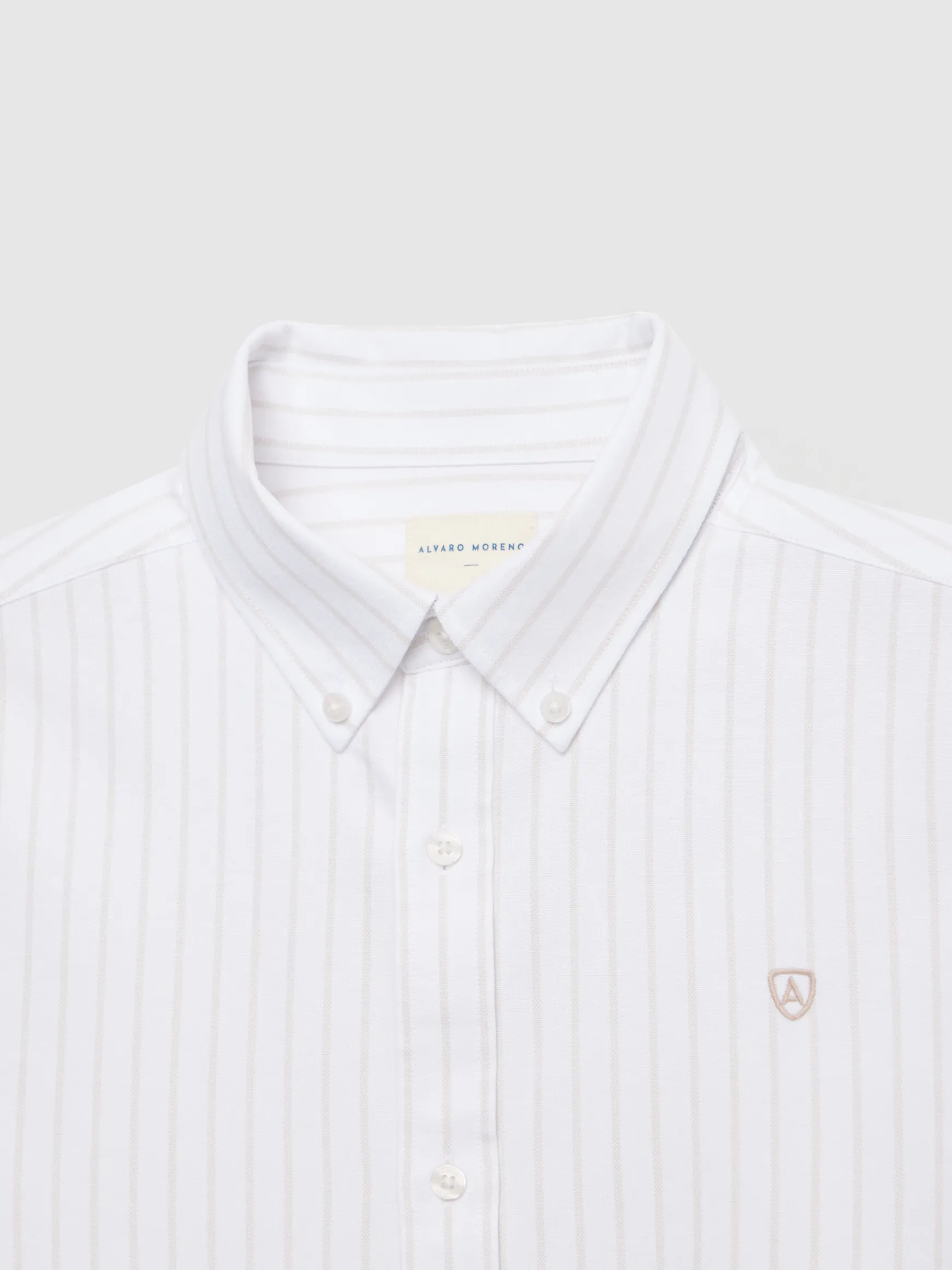 Alvaro Moreno Oxford|CAMISA OXFORD SUNNY Beige