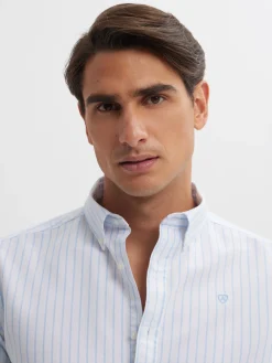 Alvaro Moreno Oxford|CAMISA OXFORD SUNNY Celeste