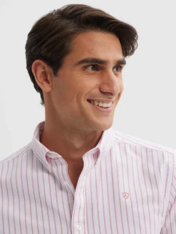 Alvaro Moreno Oxford|CAMISA OXFORD SUNNY Coral