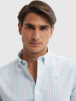 Alvaro Moreno Oxford|CAMISA OXFORD SUNNY Verde Agua