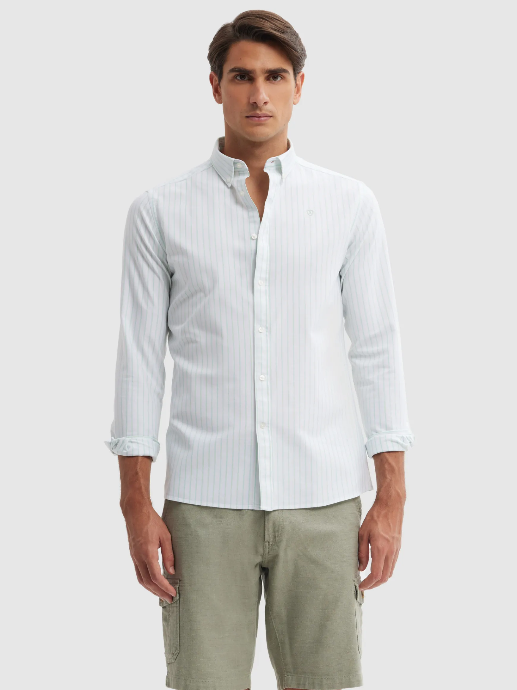 Alvaro Moreno Oxford|CAMISA OXFORD SUNNY Verde