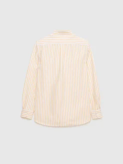 Alvaro Moreno Oxford|CAMISA OXFORD SUNSET Amarillo