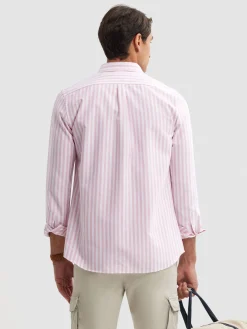 Alvaro Moreno Oxford|CAMISA OXFORD SUNSET Coral