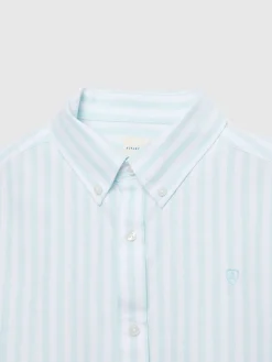 Alvaro Moreno Oxford|CAMISA OXFORD SUNSET Verde Agua