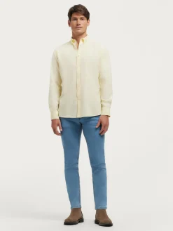 Alvaro Moreno Casual|CAMISA PANAMA DYE Amarillo