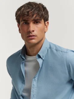 Alvaro Moreno Casual|CAMISA PANAMA DYE Azul