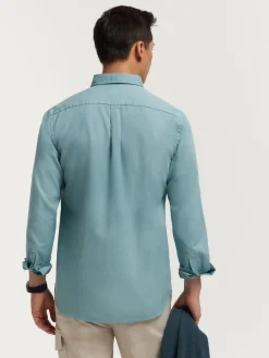 Alvaro Moreno Casual|CAMISA PANAMA DYE Azul