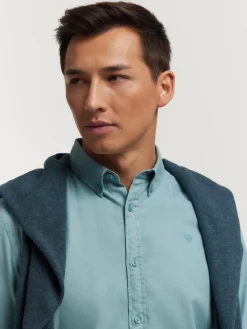 Alvaro Moreno Casual|CAMISA PANAMA DYE Azul