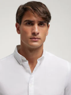 Alvaro Moreno Casual|CAMISA PANAMA DYE Blanco