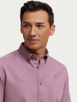 Alvaro Moreno Casual|CAMISA PANAMA DYE Burdeos
