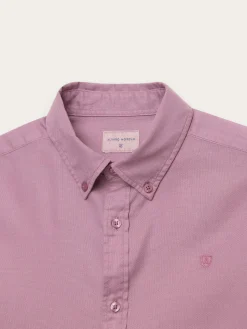 Alvaro Moreno Casual|CAMISA PANAMA DYE Burdeos