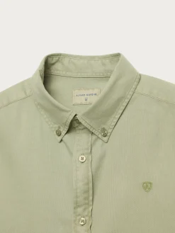 Alvaro Moreno Casual|CAMISA PANAMA DYE Verde
