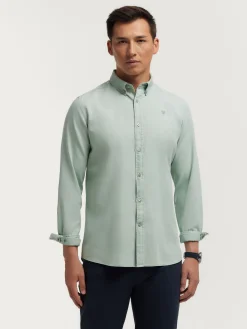 Alvaro Moreno Casual|CAMISA PANAMA DYE Verde