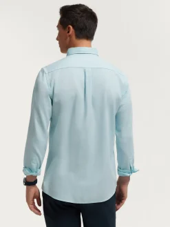 Alvaro Moreno Casual|CAMISA PANAMA DYE Verde Agua