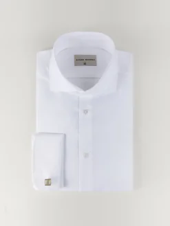 Alvaro Moreno Camisas Vestir|Camisas Vestir|CAMISA PANAMA P.DOBLE Blanco