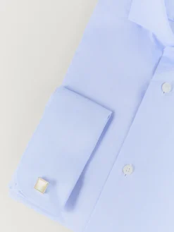 Alvaro Moreno Camisas Vestir|Camisas Vestir|CAMISA PANAMA P.DOBLE Celeste