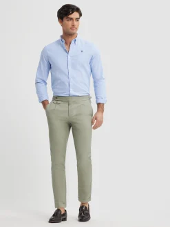 Alvaro Moreno Camisas Vestir|Camisas Vestir|CAMISA RAYAS DUTTON Celeste
