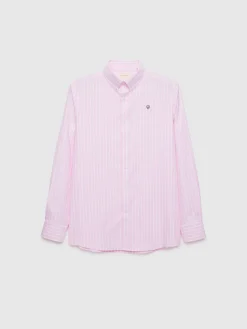 Alvaro Moreno Casual|CAMISA RAYAS DUTTON Rosa