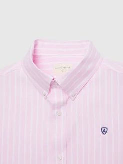 Alvaro Moreno Casual|CAMISA RAYAS DUTTON Rosa