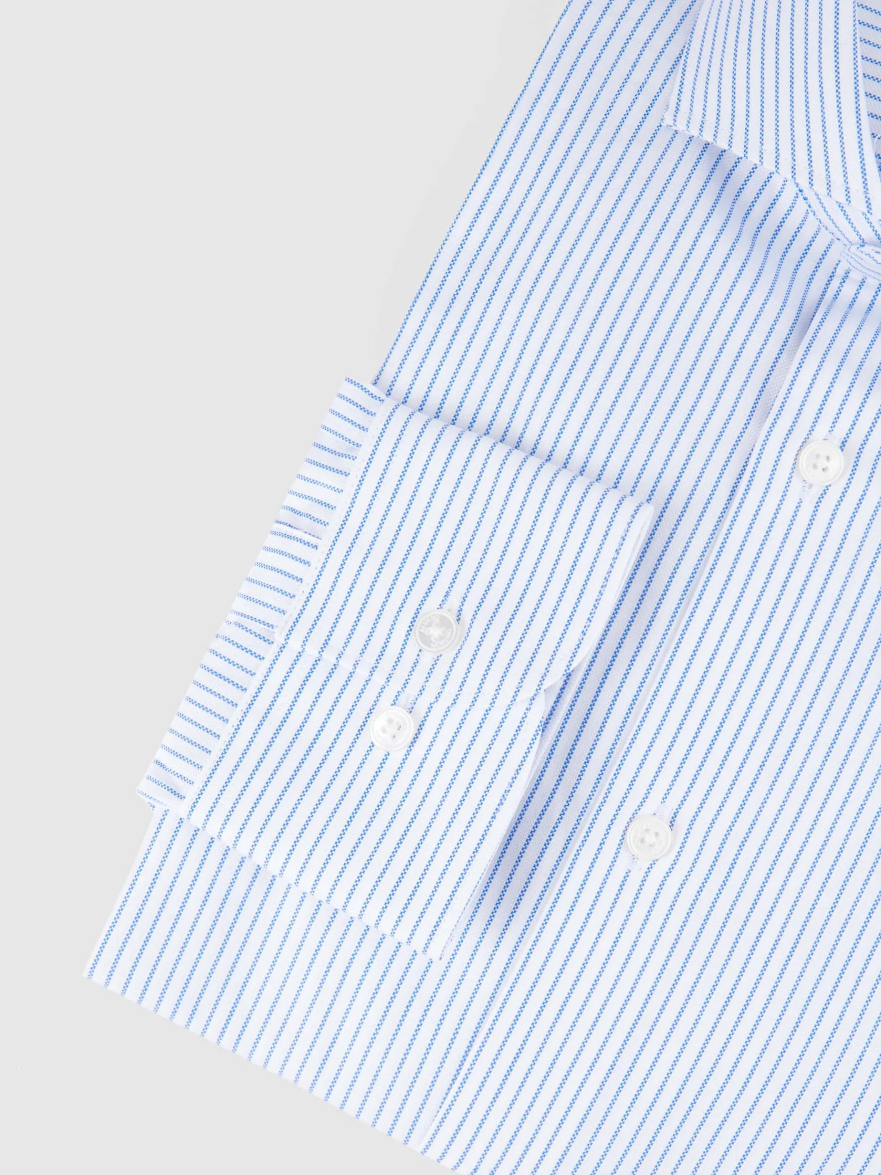 Alvaro Moreno Camisas Vestir|Camisas Vestir|CAMISA RAYAS PANAMA Azul