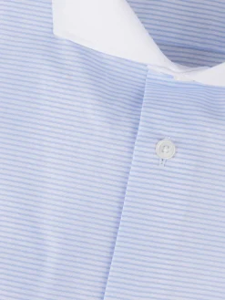 Alvaro Moreno Camisas Vestir|Camisas Vestir|CAMISA RAYAS P.DOBLE Azul