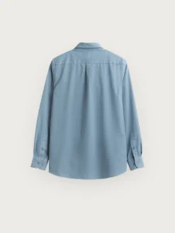 Alvaro Moreno Casual|CAMISA TWILL DYE Azul