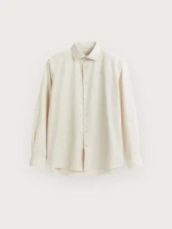 Alvaro Moreno Casual|CAMISA TWILL DYE Crudo