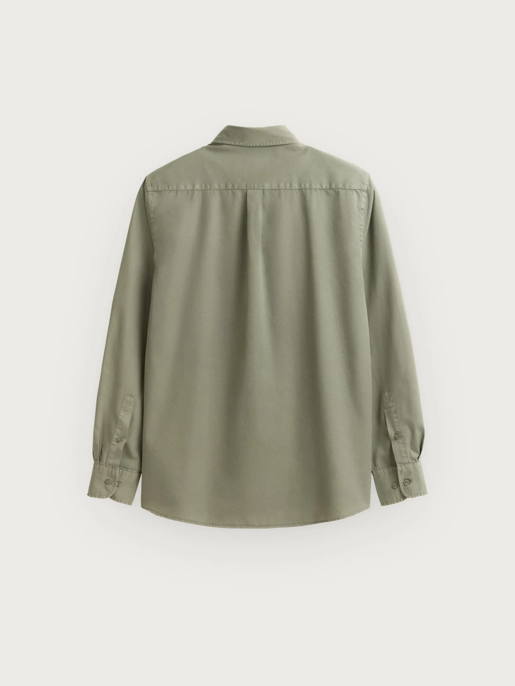Alvaro Moreno Casual|CAMISA TWILL DYE Verde
