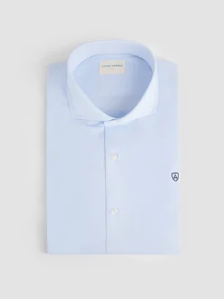 Alvaro Moreno Camisas Vestir|Camisas Vestir|CAMISA VESTIR ESTRUCTURA Celeste