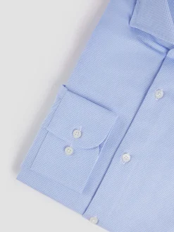 Alvaro Moreno Camisas Vestir|Camisas Vestir|CAMISA VESTIR PATA GALLO Azul