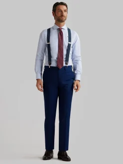 Alvaro Moreno Camisas Vestir|Camisas Vestir|CAMISA VESTIR RAYAS Celeste