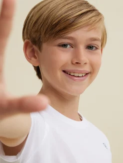 Alvaro Moreno Camisetas|CAMISETA BASIC KIDS Blanco